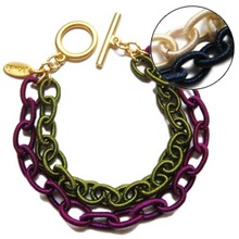 Fabric Chain Bracelet