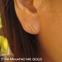 [Fine Mouche] Flat Earring