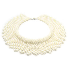 Pearl Collar Necklace1