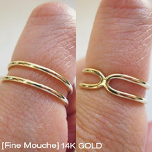 [Fine Mouche] Double Ring
