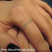 [Fine Mouche] Cubic Row Ring