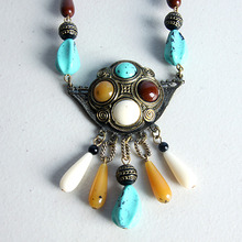  [HeCollection] Ethnic Necklace